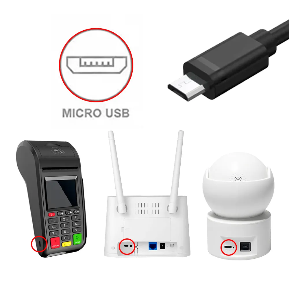   یو‌پی‌اس دوربین 5 ولت پورت میکرو USB