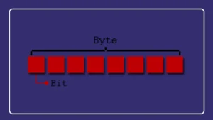 تفاوت بیت و بایت
