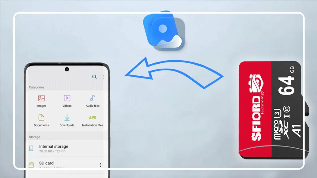 انتقال اطلاعات از گوشی به کارت حافظه