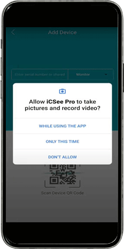 آموزش اضافه کردن دوربین به iCSee Pro