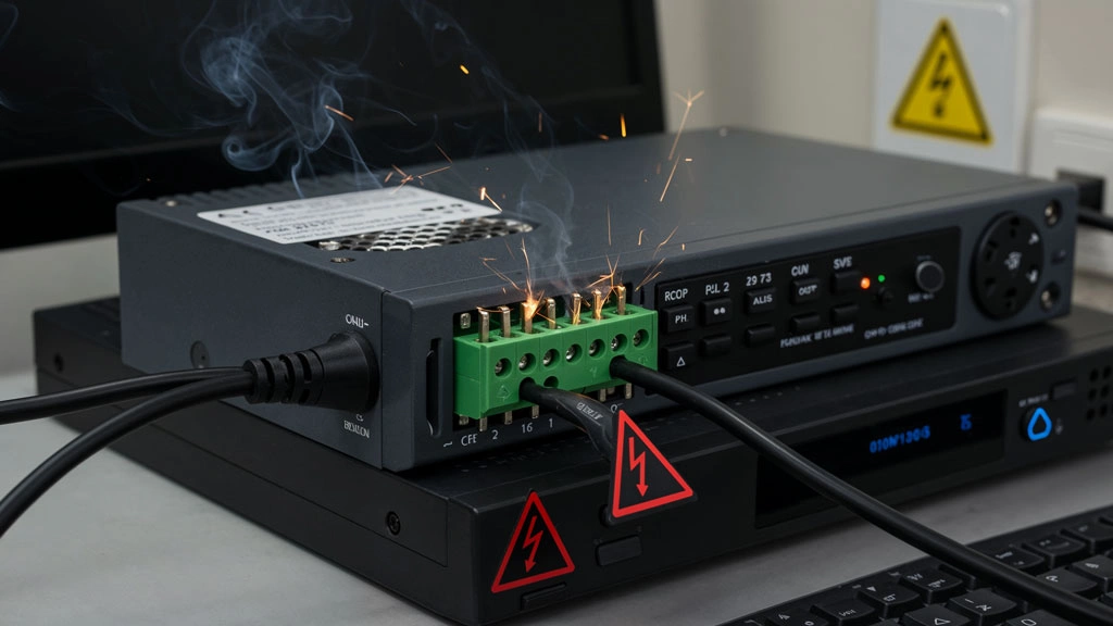 دلایل سوختن DVR