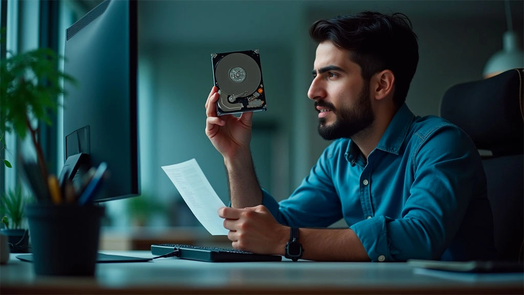تشخیص هارد اصلی و تقلبی با بررسی سریال نامبر هارد