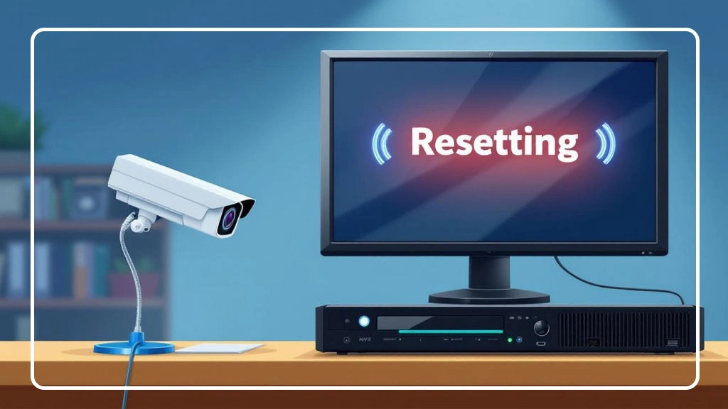 ریست شدن دستگاه DVR و NVR