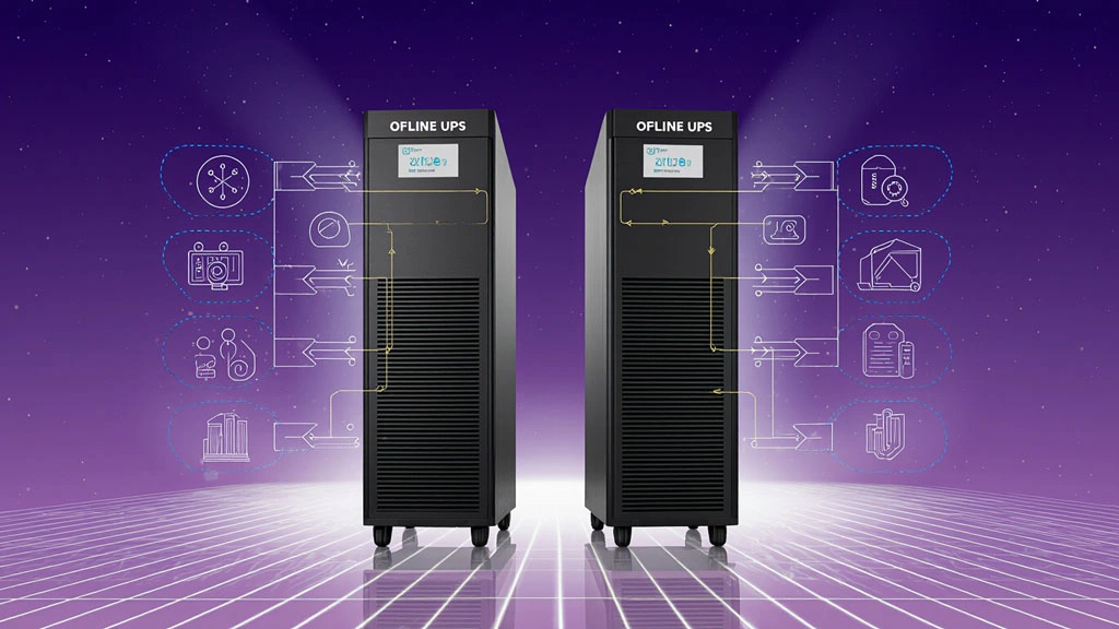 تفاوت ups آنلاین و آفلاین
