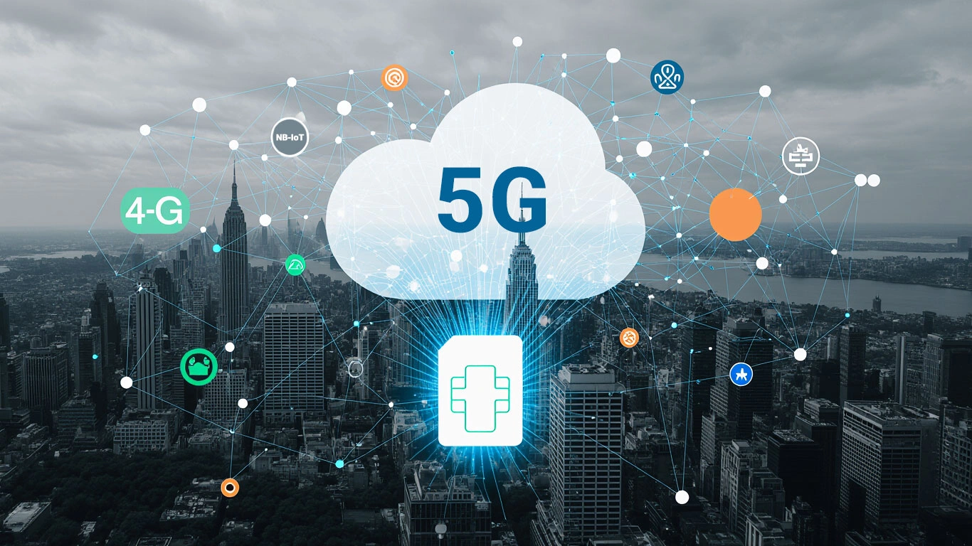 پروتکل ارتباطی 5G در دوربین سیمکارتی