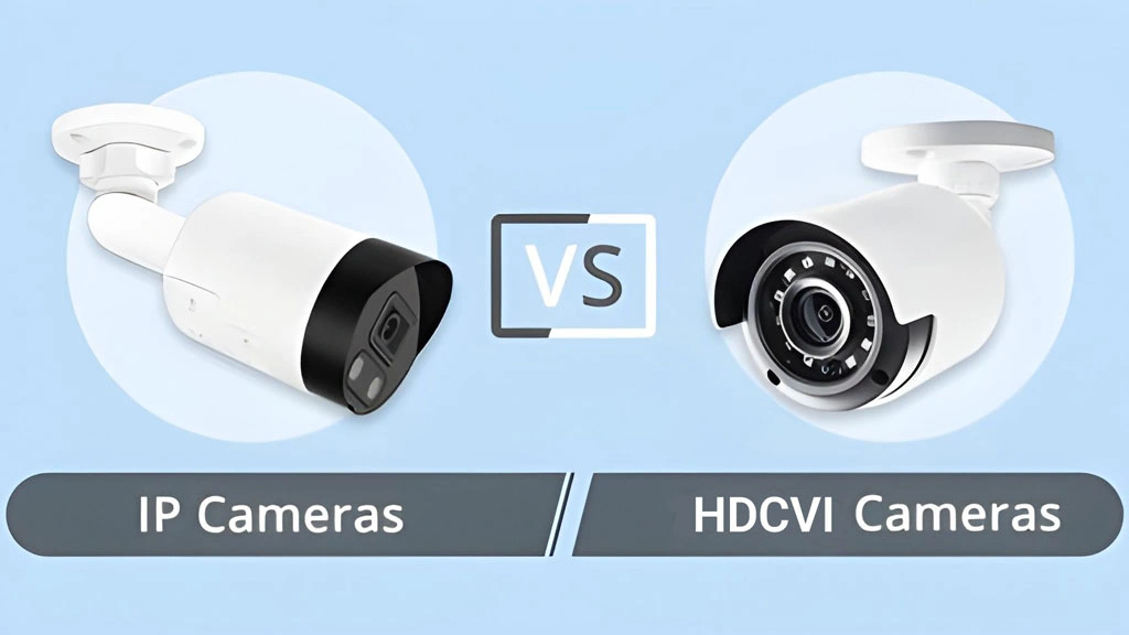 فرق دوربین HDCVI با IP