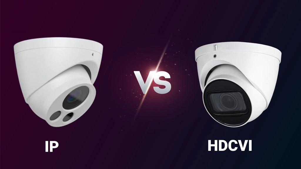تفاوت دوربین HDCVI و IP