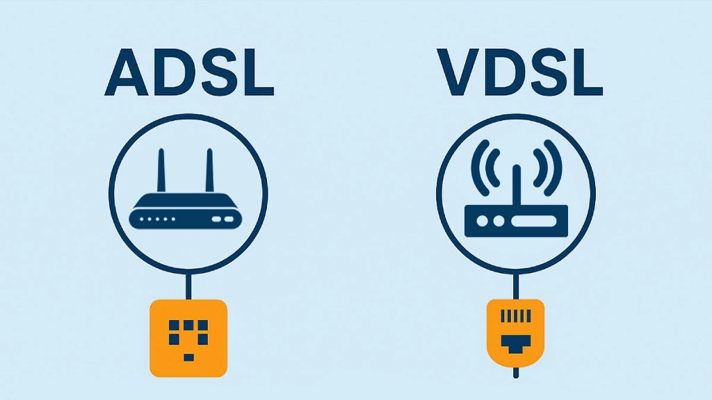 تفاوت قیمت adsl و vdsl