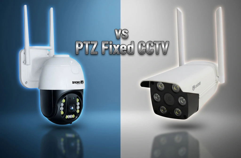 مقایسه دوربین PTZ با ثابت