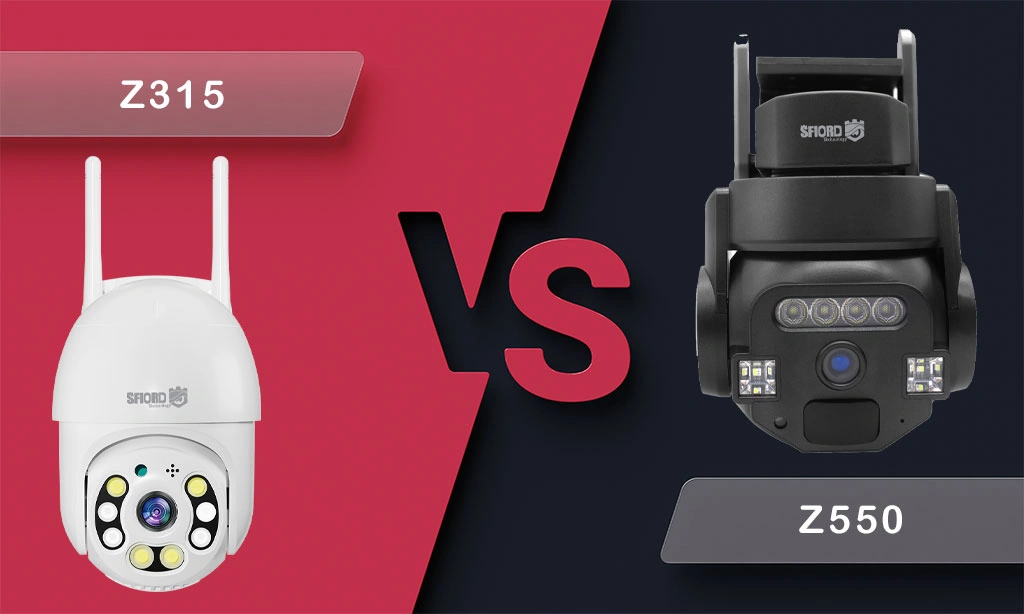 تفاوت دوربین اسفیورد Z315 با Z550