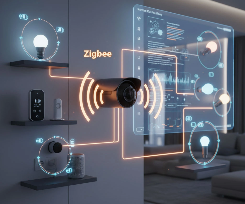 پروتکل Zigbee در دوربین