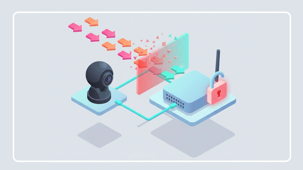 مشکلات دوربین IP در مودم لاک