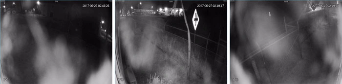 مشکلات دوربین مداربسته دید در شب