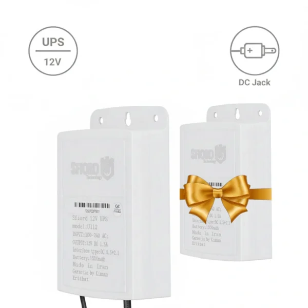 بسته 2 عددی یو پی اس دوربین مداربسته اسفیورد مدل U112