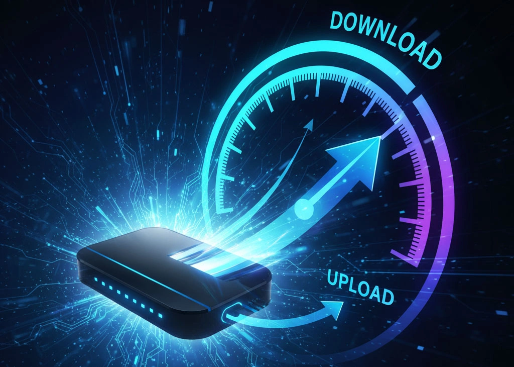 تست سرعت اینترنت مودم