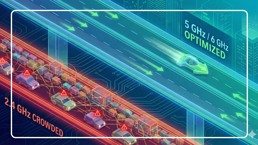 بهترین باند فرکانسی برای مودم