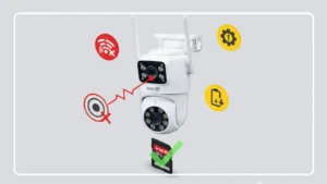 توقف ضبط دوربین مداربسته با کارت حافظه سالم