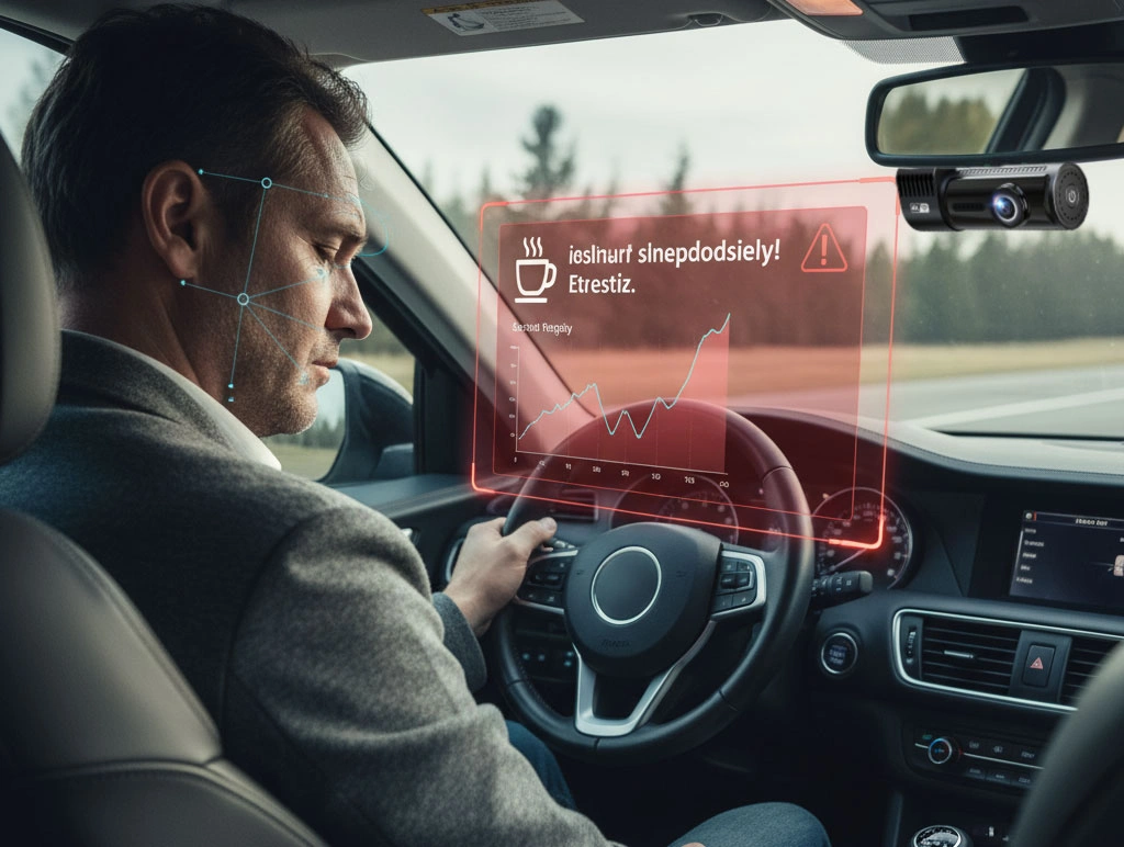 تشخیص خواب آلودگی با دوربین خودرو