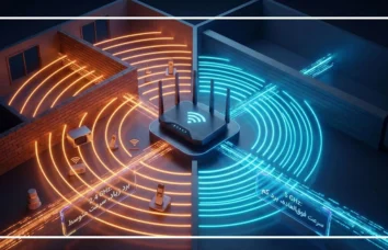 تفاوت باند فرکانسی 2.4 و 5 گیگاهرتز