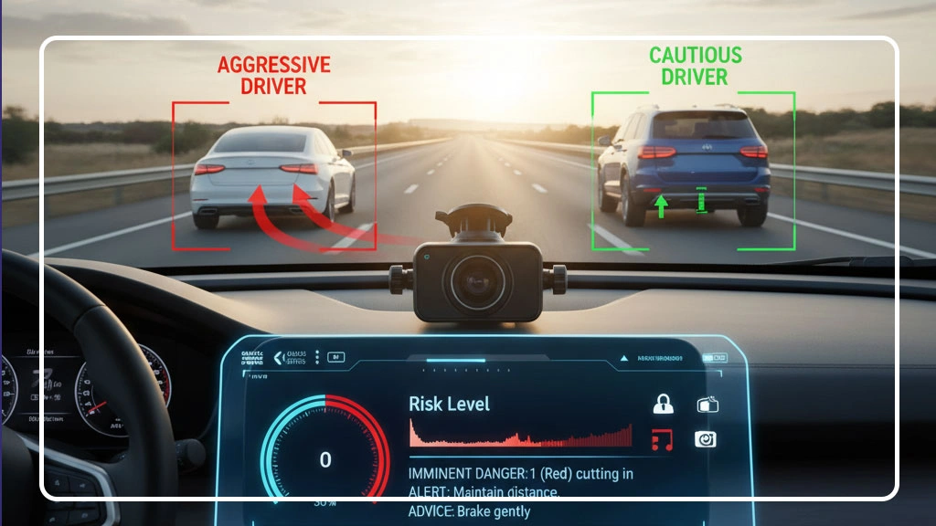 تشخیص رفتار سایر رانندگان با دوربین خودرو