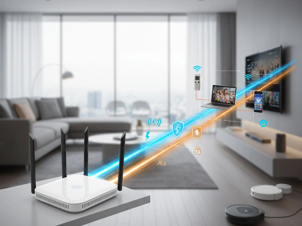 کاربرد مودم دو بانده در خانه