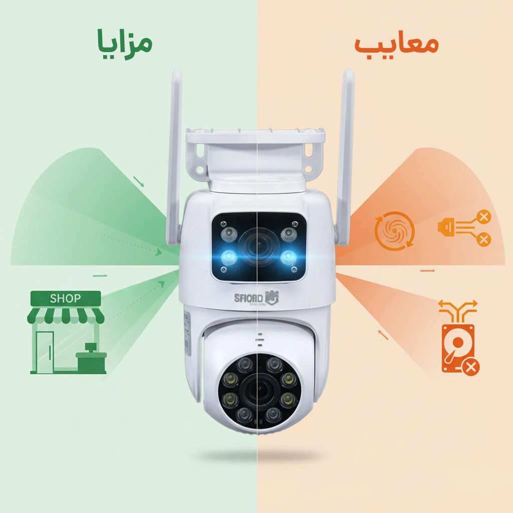 مزایا و معایب دوربین دو لنز