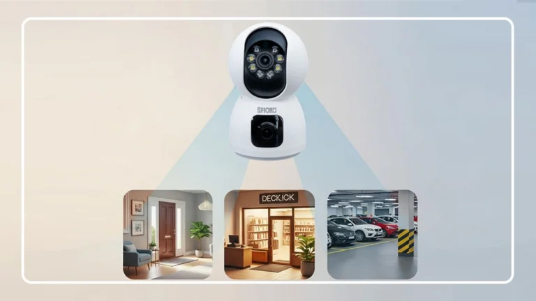 کاربردهای دوربین مداربسته دو لنز