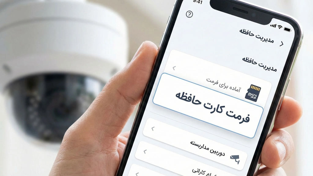 مقایسه exFAT و FAT32 در کارت حافظه دوربین مداربسته