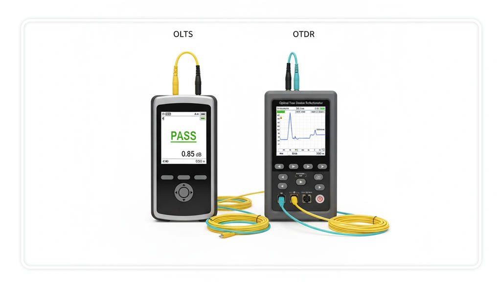 تفاوت تست OLTS با OTDR