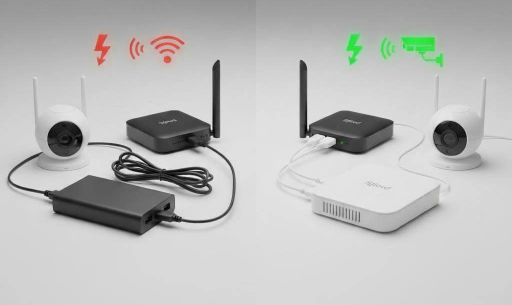 مقایسه یو پی اس با پاوربانک برای دوربین