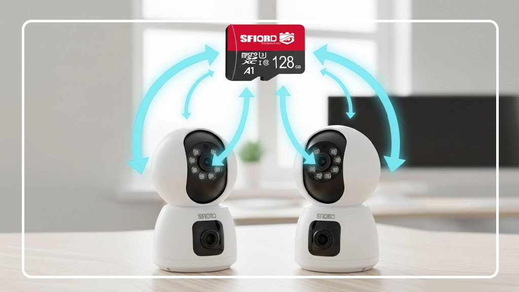 یک کارت حافظه برای چند دوربین