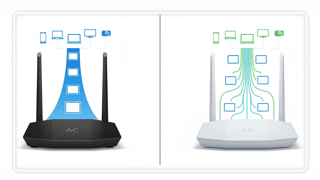 تفاوت استاندارد AC و AX