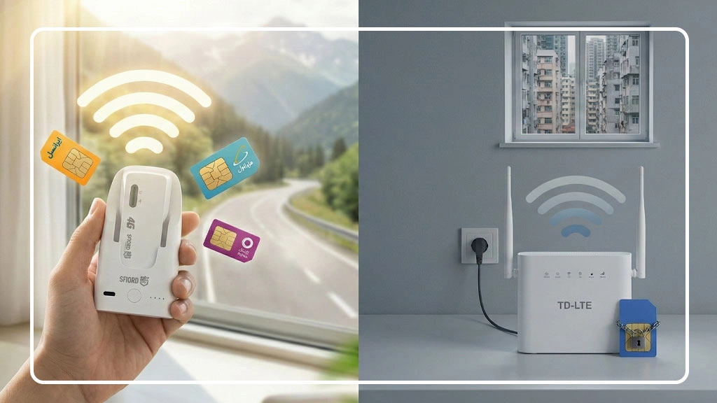 مقایسه مودم سیمکارتی ۴G با TD-LTE