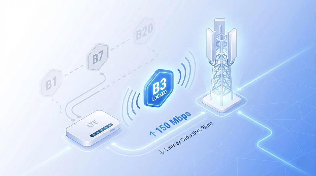 Band Selection در مودم