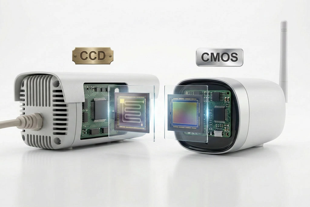 تقاوت سنسور CMOS با CCD