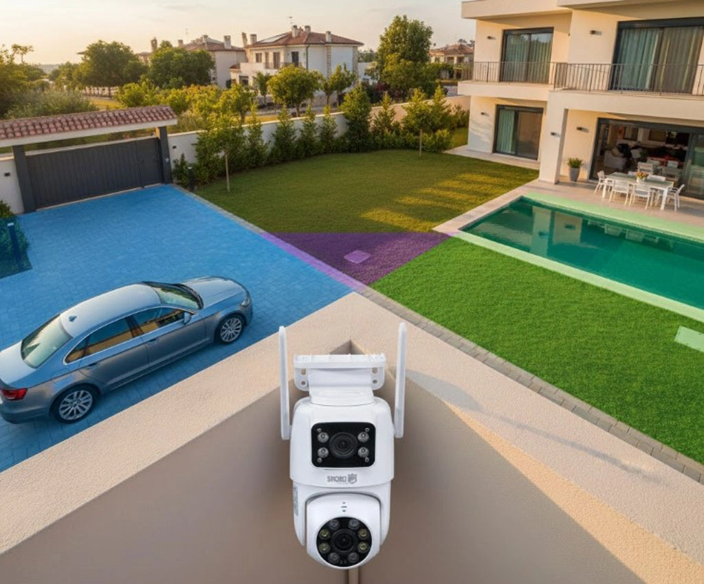 محل نصب دوربین مداربسته دولنز