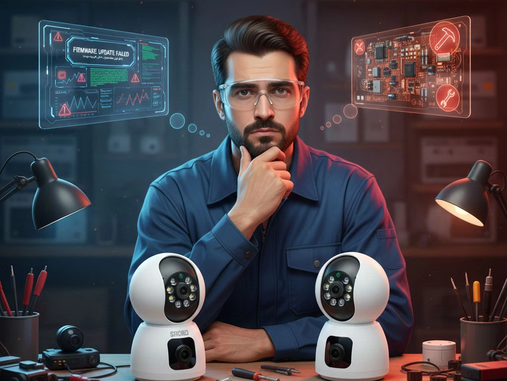 تفاوت ایراد نرم افزاری و سخت افزاری دوربین