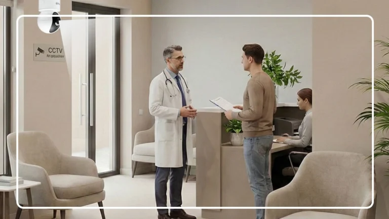 نصب دوربین مداربسته در مطب
