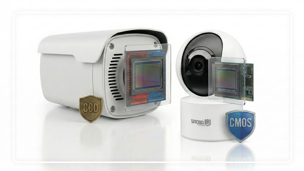 مقایسه سنسور CMOS با CCD