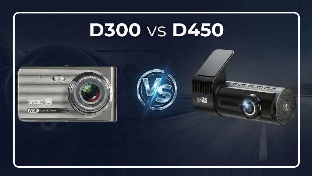 مقایسه دوربین D300 با D450