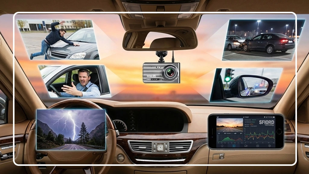 ثبت اتفاق با داشتن دوربین خودرو