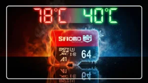 داغ شدن کارت حافظه