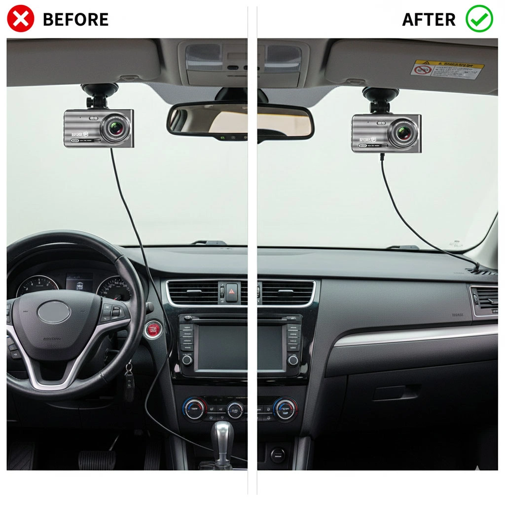 کیت برق مستقیم دوربین خودرو