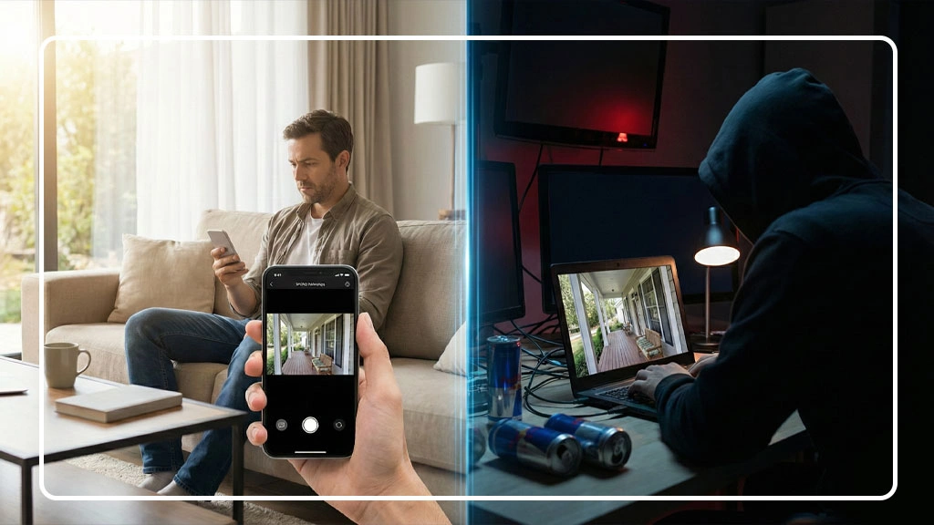 دسترسی غیرمجاز به دوربین مداربسته