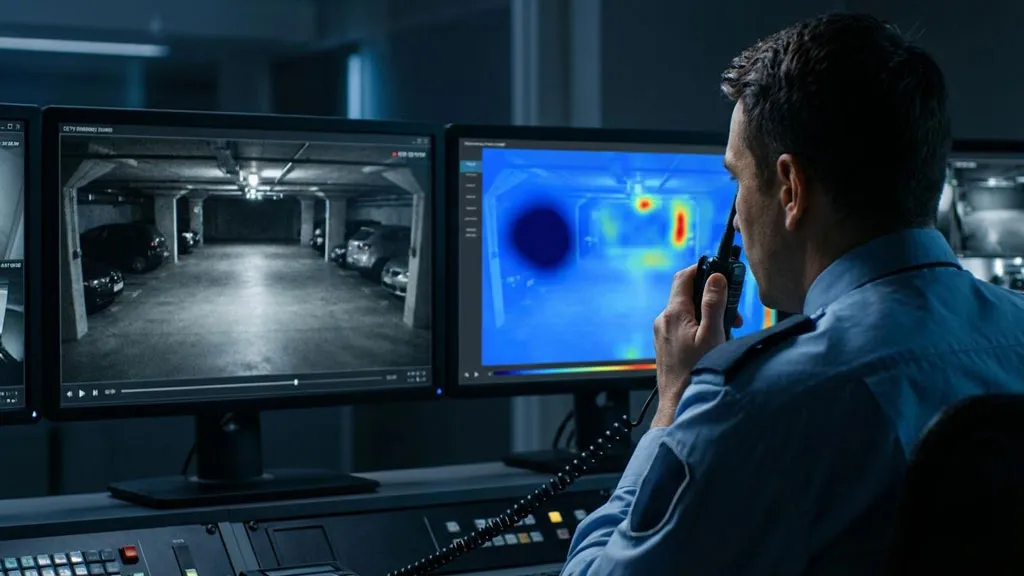 هیت مپ دوربین مداربسته