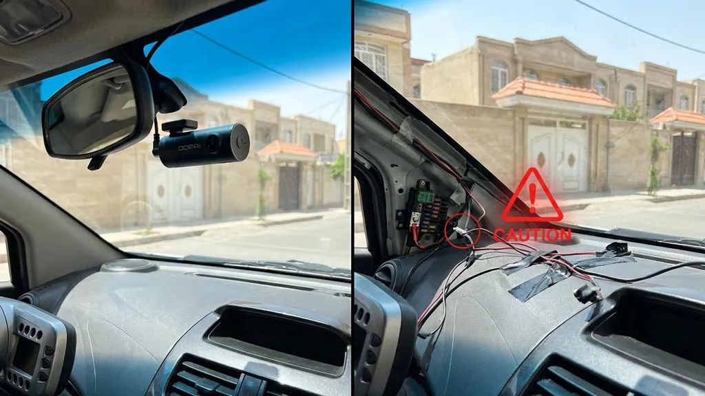 باطل شدن گارانتی ماشین با دوربین خودرو