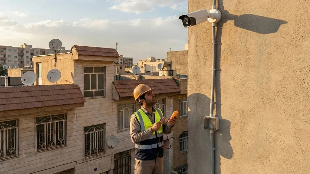 آب بندی کابل های دوربین مداربسته