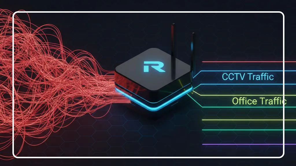 Subnetting برای دوربین مداربسته
