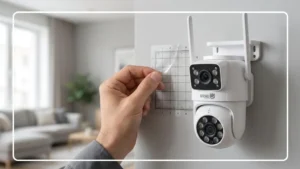 برچسب الکترواستاتیک در نصب دوربین