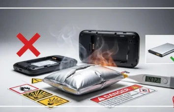 باد کردن باتری مودم های جیبی